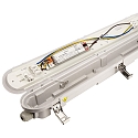 Deko-Light damp-proof luminaire TRI PROOF BASIC MOTION HF - 1510MM with sensor, impact resistant, switchable IP65, grey 