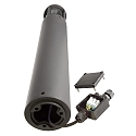 Deko-Light Borne d'�clairage FACADO II 650MM TONED rond E27 IP65, gris fonc�, mat gradable