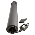 Deko-Light Borne d'�clairage FACADO II 650MM TONED rond E27 IP65, gris fonc�, mat gradable