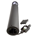 Deko-Light Borne d'�clairage FACADO II 650MM OPAL rond E27 IP65, gris fonc�, mat gradable