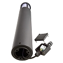 Deko-Light Borne d'�clairage FACADO II 650MM OPAL rond E27 IP65, gris fonc�, mat gradable