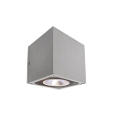 Luminaire mural CUBODO II SINGLE single, Gris argent