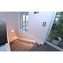 Deko-Light Luminaire mural d'ext�rieur SCUTI I � 2 flammes E27 IP44, acier inoxydable bross�, satin�, blanche