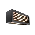 Luminaire mural LINE III constante de tension E27, anthrazit gradable