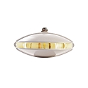 Deko-Light Applique et plafonnier MAIA II IP65, d�gager, transparent, blanche gradable