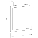 Deko-Light Outdoor LED luminaire VOLANTIS LED wall luminaire, 16W, 3000K, 120�, IP65, dark grey