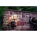 Deko-Light Luminaire mural d�ext�rieur LACERTAE Bas, forme en d�, avec capteur IP54, gris fonc� 
