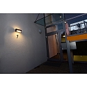 Deko-Light Outdoor LED wall luminaire SEGIN, IP65, 13.5W 3000K 370lm, schwenkbar, alu diecast, dark grey