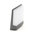 Deko-Light Outdoor LED wall luminaire GIANFAR, IP54, 12.5W 3000K 930lm 120�, incl. House number set, die-cast aluminum, dark grey