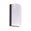 Deko-Light Luminaire mural d’extérieur GRUMIUM rond IP54, gris foncé, satiné, blanche