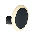 Outdoor LED wall luminaire BERMUDA, IP65, 10.6W 3000K 600lm 360�, dimmable, die-cast aluminum, black grey / opal