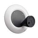 Deko-Light Outdoor LED wall luminaire BERMUDA, IP65, 10.6W 3000K 600lm 360�, dimmable, die-cast aluminum, black grey / opal