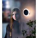 Deko-Light Outdoor LED wall luminaire BERMUDA, IP65, 10.6W 3000K 600lm 360�, dimmable, die-cast aluminum, black grey / opal