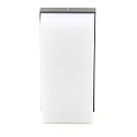 Deko-Light Luminaire mural d’extérieur GRUMIUM angulaire, CCT Switch IP54, gris foncé, satiné, blanche