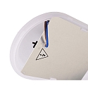 Deko-Light damp-proof luminaire SOTANO IP54 oval, CCT Switch, impact resistant, switchable, multipower IP54, white 