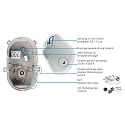 Deko-Light damp-proof luminaire SOTANO IP54 oval, CCT Switch, impact resistant, switchable, multipower IP54, black 