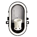 Deko-Light Applique et plafonnier SOTANO RETRO ovale E27 IP44, noir gradable