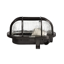 Deko-Light Applique et plafonnier SOTANO RETRO ovale E27 IP44, noir gradable