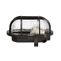 Deko-Light Applique et plafonnier SOTANO RETRO ovale E27 IP44, noir gradable