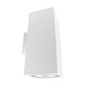 Projecteur de fa�ade SHORELINE PRO SQUARE 140 UP&DOWN � 2 flammes, angulaire, CCT Switch IP65, blanche gradable