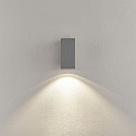 Deko-Light Projecteur de fa�ade SHORELINE PRO LED SQUARE 70 DOWN � 1 flamme, angulaire, CCT Switch IP65, gris clair gradable