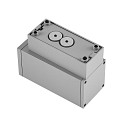 Deko-Light Projecteur de fa�ade SHORELINE PRO LED SQUARE 70 DOWN � 1 flamme, angulaire, CCT Switch IP65, gris clair gradable