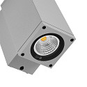 Deko-Light Projecteur de fa�ade SHORELINE PRO LED SQUARE 70 DOWN � 1 flamme, angulaire, CCT Switch IP65, gris clair gradable