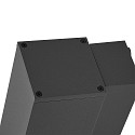 Deko-Light Projecteur de fa�ade SHORELINE PRO LED SQUARE 70 DOWN � 1 flamme, angulaire, CCT Switch IP65, gris fonc� gradable