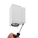 Deko-Light Projecteur de fa�ade SHORELINE PRO LED SQUARE 70 DOWN � 1 flamme, angulaire, CCT Switch IP65, blanche gradable