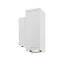 Deko-Light Projecteur de fa�ade SHORELINE PRO LED SQUARE 70 UP&DOWN � 2 flammes, angulaire, CCT Switch IP65, blanche gradable
