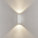 Deko-Light Projecteur de fa�ade SHORELINE PRO LED SQUARE 70 UP&DOWN � 2 flammes, angulaire, CCT Switch IP65, blanche gradable