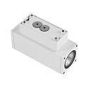 Deko-Light Projecteur de fa�ade SHORELINE PRO LED SQUARE 70 UP&DOWN � 2 flammes, angulaire, CCT Switch IP65, blanche gradable