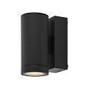 Deko-Light Projecteur de fa�ade SHORELINE PRO GU10 ROUND � 1 flamme, cylindrique, avec douille GU10 IP65, gris fonc�
