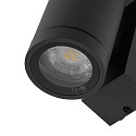 Deko-Light Projecteur de fa�ade SHORELINE PRO GU10 ROUND � 1 flamme, cylindrique, avec douille GU10 IP65, gris fonc�