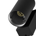 Deko-Light Projecteur de fa�ade SHORELINE PRO GU10 ROUND � 1 flamme, cylindrique, avec douille GU10 IP65, gris fonc�