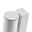 Deko-Light Projecteur de fa�ade SHORELINE PRO GU10 ROUND � 1 flamme, cylindrique, avec douille GU10 IP65, blanche
