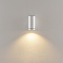 Deko-Light Projecteur de fa�ade SHORELINE PRO GU10 ROUND � 1 flamme, cylindrique, avec douille GU10 IP65, blanche