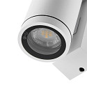 Deko-Light Projecteur de fa�ade SHORELINE PRO GU10 ROUND � 1 flamme, cylindrique, avec douille GU10 IP65, blanche