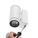 Deko-Light Projecteur de fa�ade SHORELINE PRO GU10 ROUND � 1 flamme, cylindrique, avec douille GU10 IP65, blanche