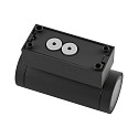 Deko-Light Projecteur de fa�ade SHORELINE PRO GU10 ROUND UP&DOWN � 2 flammes, cylindrique, avec douille GU10 IP65, gris fonc�