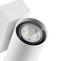 Deko-Light Projecteur de fa�ade SHORELINE PRO GU10 ROUND UP&DOWN � 2 flammes, cylindrique, avec douille GU10 IP65, blanche