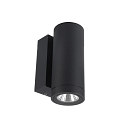 Projecteur de fa�ade SHORELINE PRO ROUND 68 DOWN � 1 flamme, rond, CCT Switch IP65, gris fonc� gradable