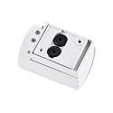 Deko-Light outdoor wall luminaire CAN OUTDOOR UP OR DOWN 1 flame, cylindrical, rigid GU10 IP65, white