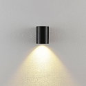 Deko-Light Luminaire mural d�ext�rieur CAN OUTDOOR UP OR DOWN � 1 flamme, cylindrique, rigide GU10 IP65, noir