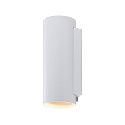 Deko-Light Luminaire mural d�ext�rieur CAN OUTDOOR UP & DOWN haut bas, � 2 flammes, cylindrique, rigide GU10 IP65, blanche
