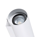 Deko-Light Luminaire mural d�ext�rieur CAN OUTDOOR UP & DOWN haut bas, � 2 flammes, cylindrique, rigide GU10 IP65, blanche
