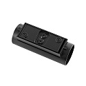 Deko-Light Luminaire mural d�ext�rieur CAN OUTDOOR UP & DOWN haut bas, � 2 flammes, cylindrique, rigide GU10 IP65, noir