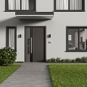 Deko-Light Luminaire mural d�ext�rieur CAN OUTDOOR UP & DOWN haut bas, � 2 flammes, cylindrique, rigide GU10 IP65, noir