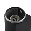 Deko-Light facade spotlight ACHERNAR DOWN 1 flame, cylindrical, with lamp socket GU10 IP65, dark grey