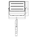Deko-Light Projecteur BRACHIUM pivotant IP65/IP44, noir